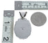 Navajo Oyster Sterling Silver Tear Drop Pendant AX121488
